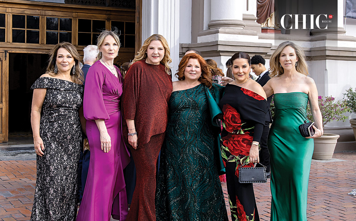 Evalinda González de Hinojosa, Adriana Ibarra de Bremer, Claudia Félix, Alicia Mattenberger, Magaly Lozano y Ana Cecilia Ibarra de Guerra