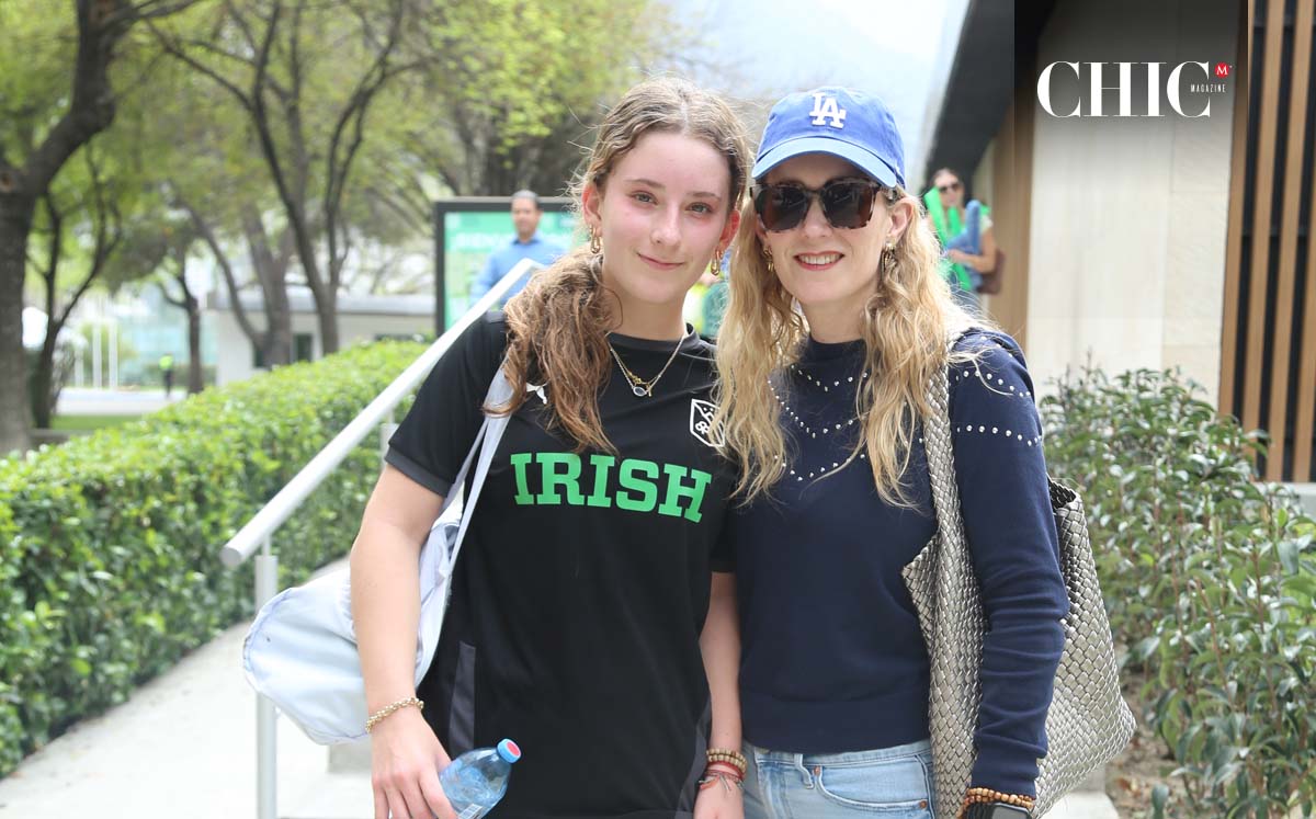 Lia Castellanos y Lucía Alanís de Castellanos