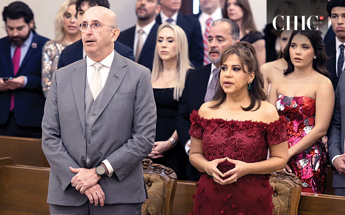 PAPÁS DEL NOVIO. Sergio Villarreal y Minerva Múzquiz de Villarreal