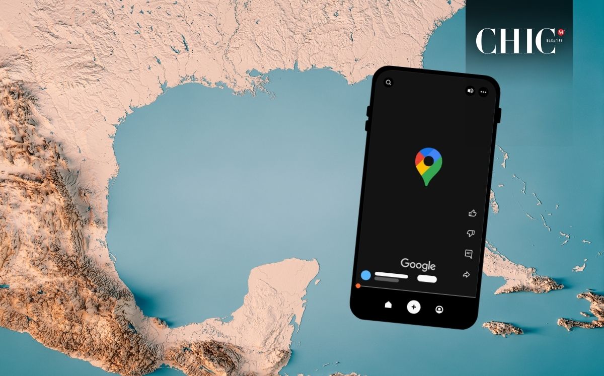 ¿Puedes regresar el nombre del Golfo de México en Google Maps?