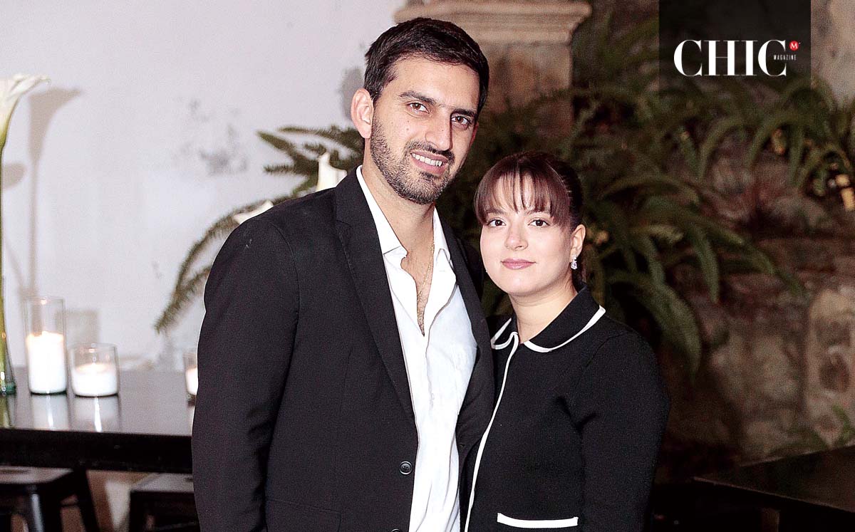 ARMANDO HAGE Y TESSY DE HAGE disfrutaron de una cena deliciosa
