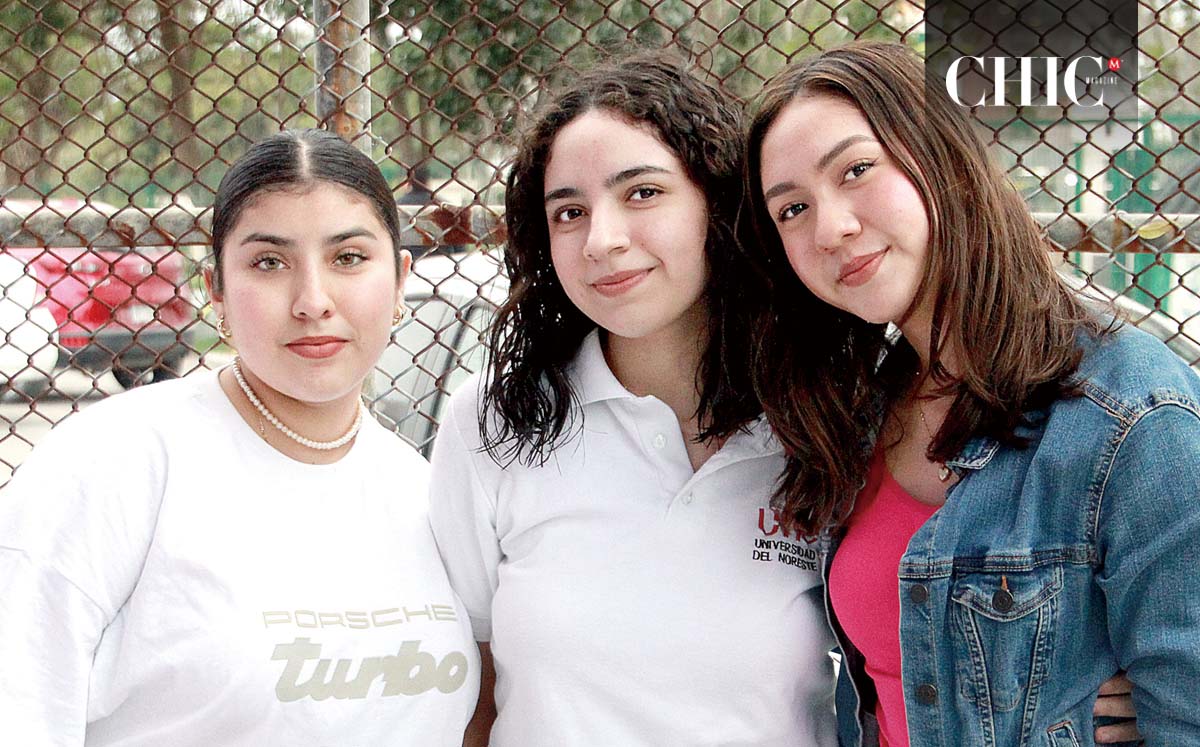 MARY FER GARCÍA, PALOMA GONZÁLEZ Y KIMBERLY PORTALES presentes en el festejo del Día del Amor y la Amistad de la Universidad del Noreste