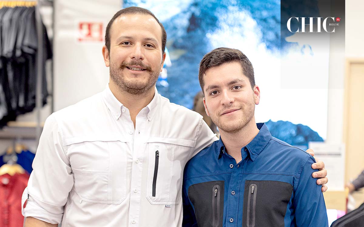 PEPE TERÁN y FABIAN TERAN nos regalaron sus mejores sonrisas en la inauguración