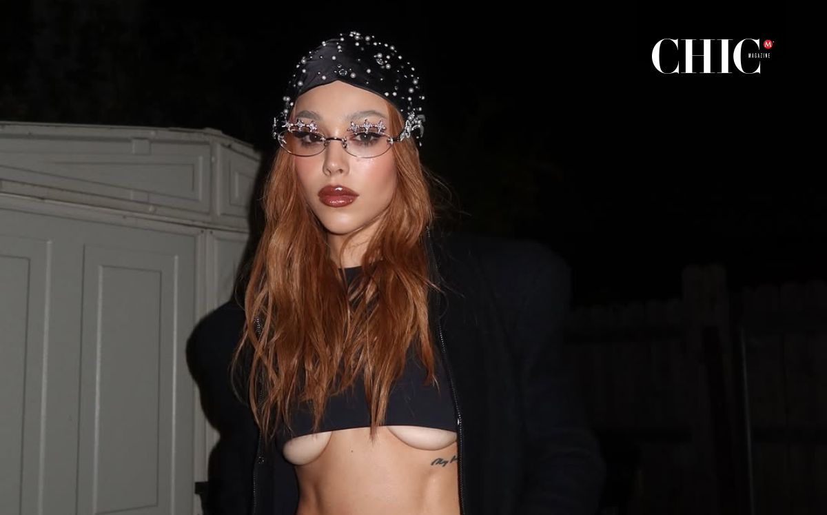 Danna Paola fue la protagonista en la fiesta de Paris Hilton (Instagram)