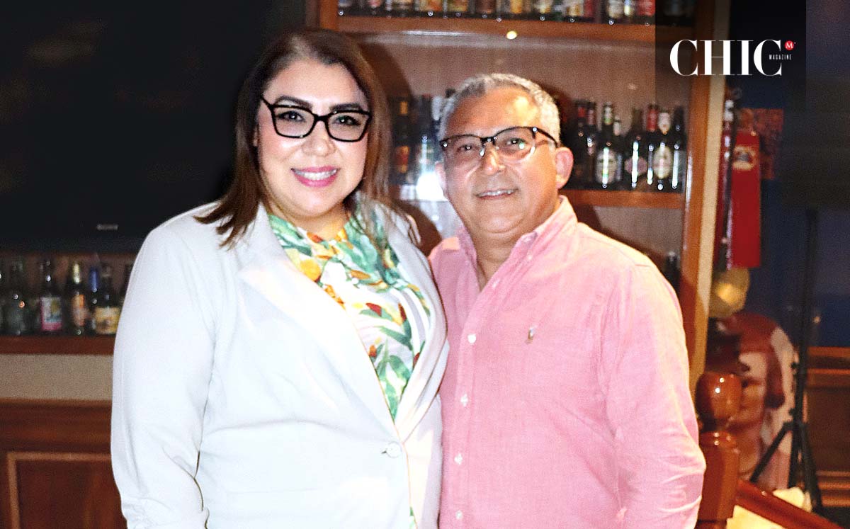 AURORA CARDONA Y LEONARDO LÓPEZ llegaron puntuales  a El Porvenir para disfrutar de una gran experiencia culinaria