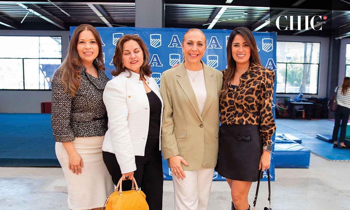 Rebeca Meza, Gaby Suárez, Alejandra Abraham y Gaby Lavalle
