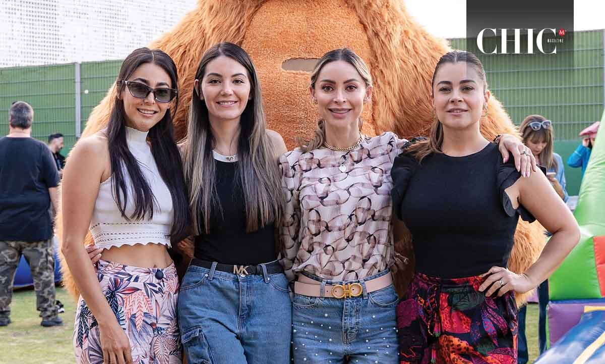 Brenda Chacón, Rocely Domínguez, Cony Cuadra, Ivy Inman