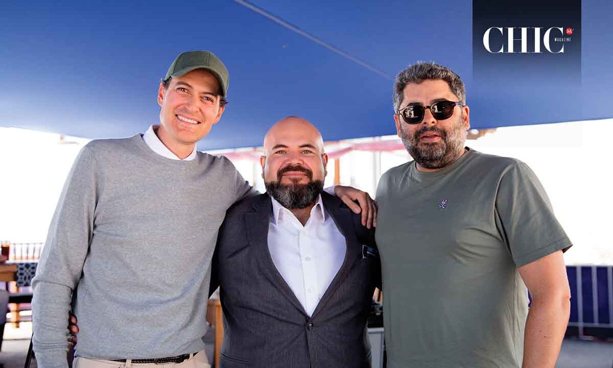 Andrés Haghenbeck, Erwin Walton y Jorge Nacer