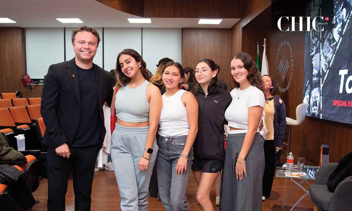 Almuneda Arguelles, Paula Serafin, Camila Llaca, Andrea Juárez y Antoni Bianchini