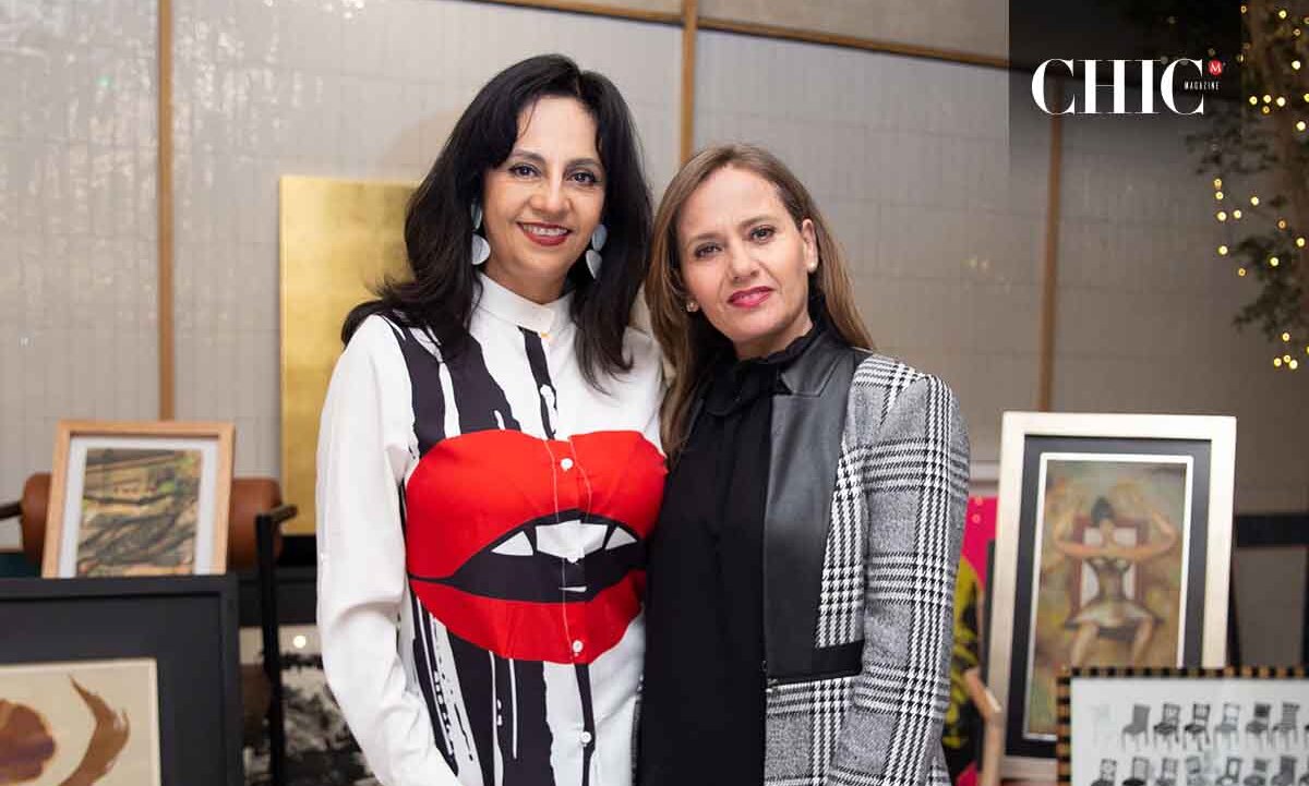 Lidia Salcedo y Bárbara Rojas