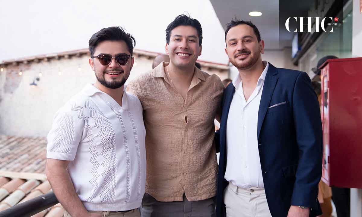 Gerardo Huitron, Rodrigo Zárate y Raúl del Pino