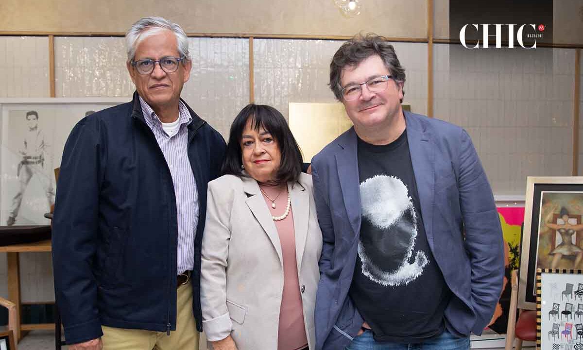 José Bayro, Mariana Romano y Juan José Díaz