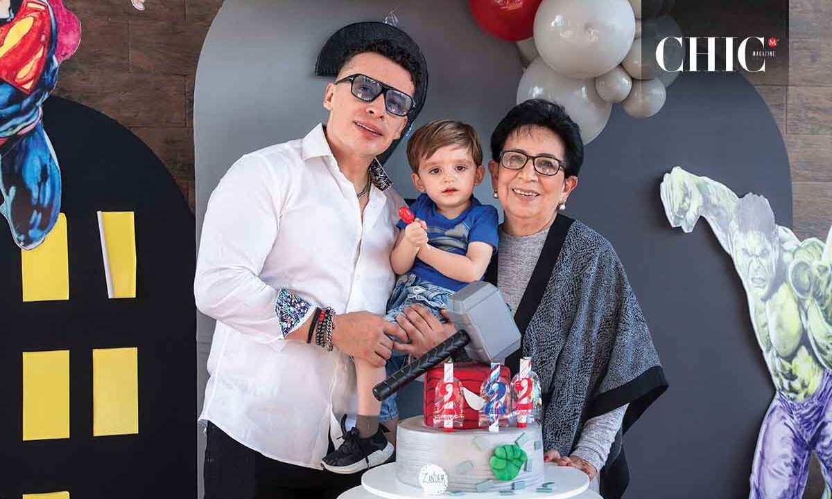 Beto Cuadra, Zander Cuadra y Susana Lezama