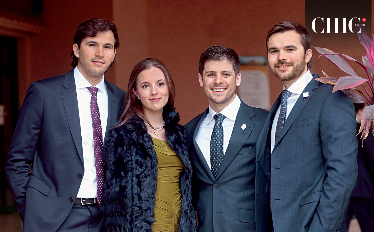 Andrés Fernández, Mavy Zambrano, Cristóbal Ayala y José Fernández