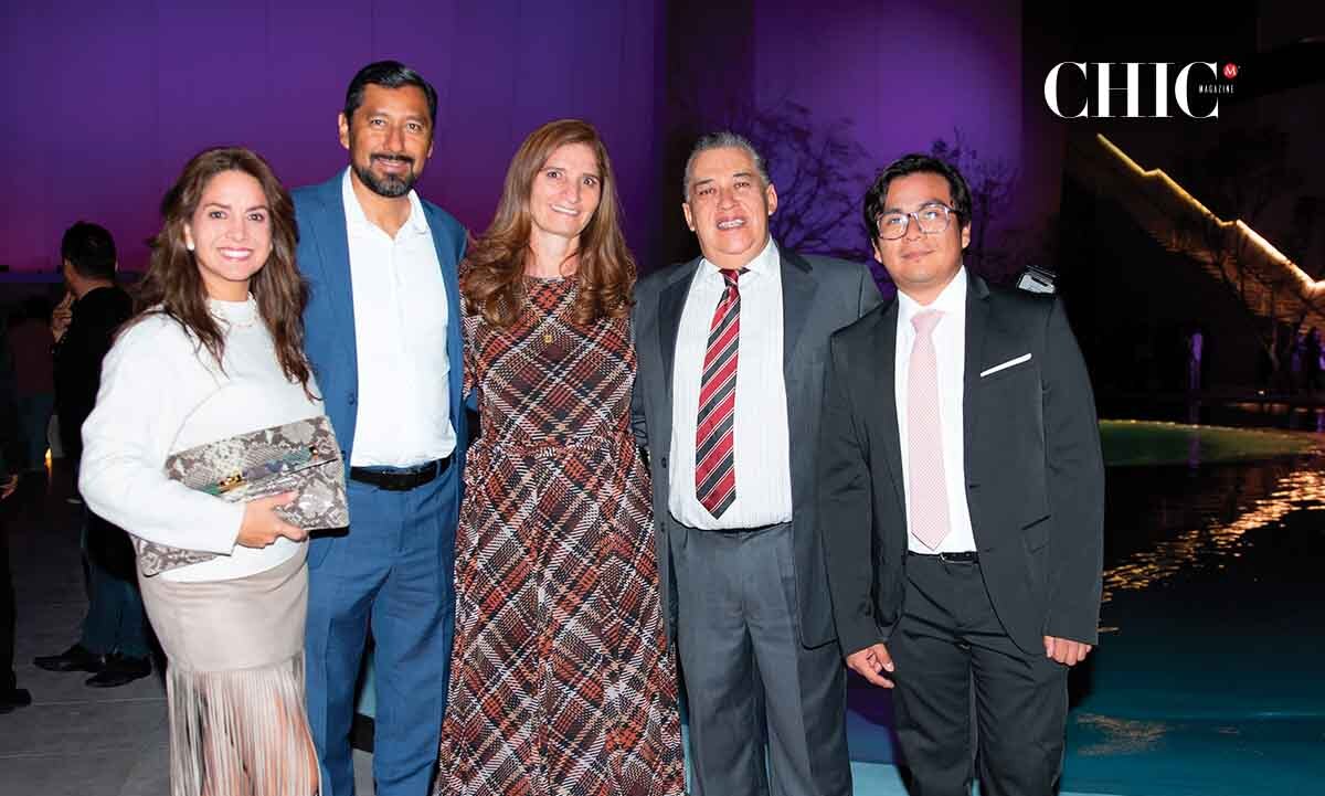 Coral Ovalle, Alfredo Mancera, Diana Hinojosa, Jorge Pérez e Ismael Contreras
