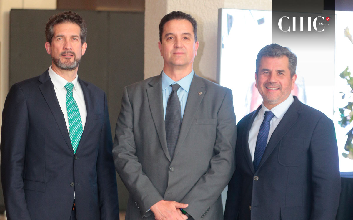 Bruno Zepeda, Luis Gutiérrez  y Andrés Sierra