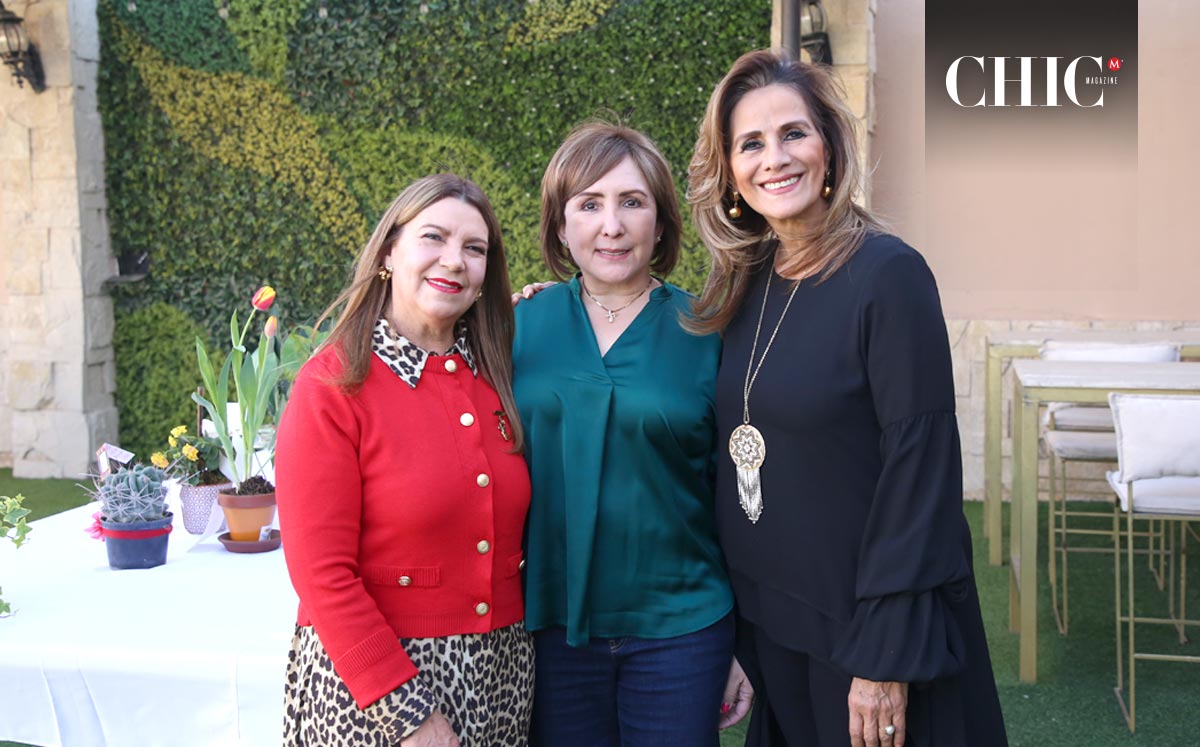 Carolina, Ana Isabel y Nora