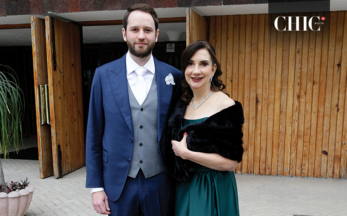 Daniel Chapa junto a su mamá Cecilia Villarreal