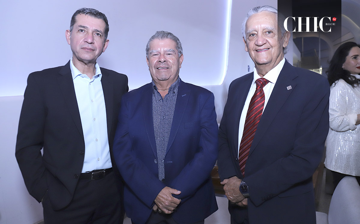 Gustavo Padilla, José Palacios y Luis Salazar