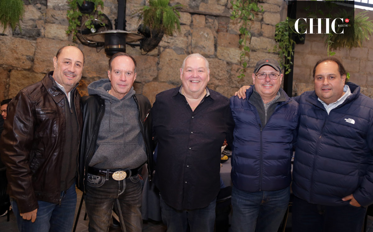 Héctor Cruz, Jorge Longoria, Fernando Noyola, Ismael Montemayor y Fede Cruz