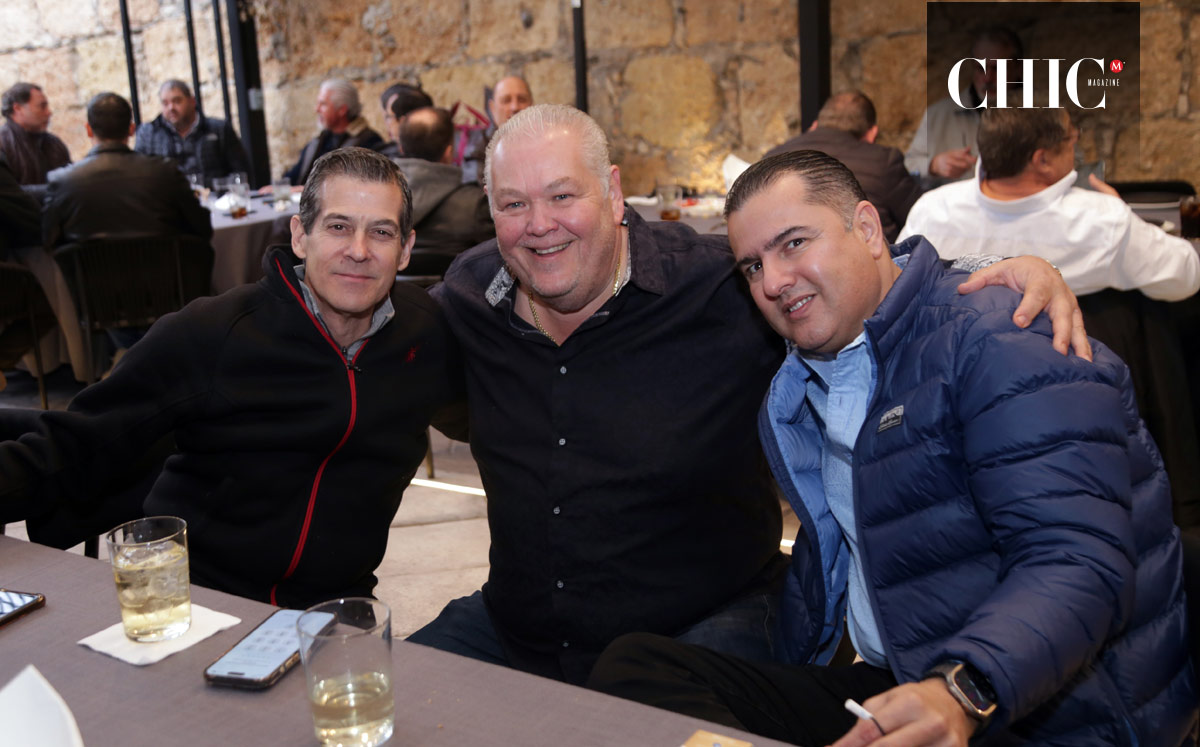 José Luis Coindreau, Fernando Noyola y Guillermo Herrera