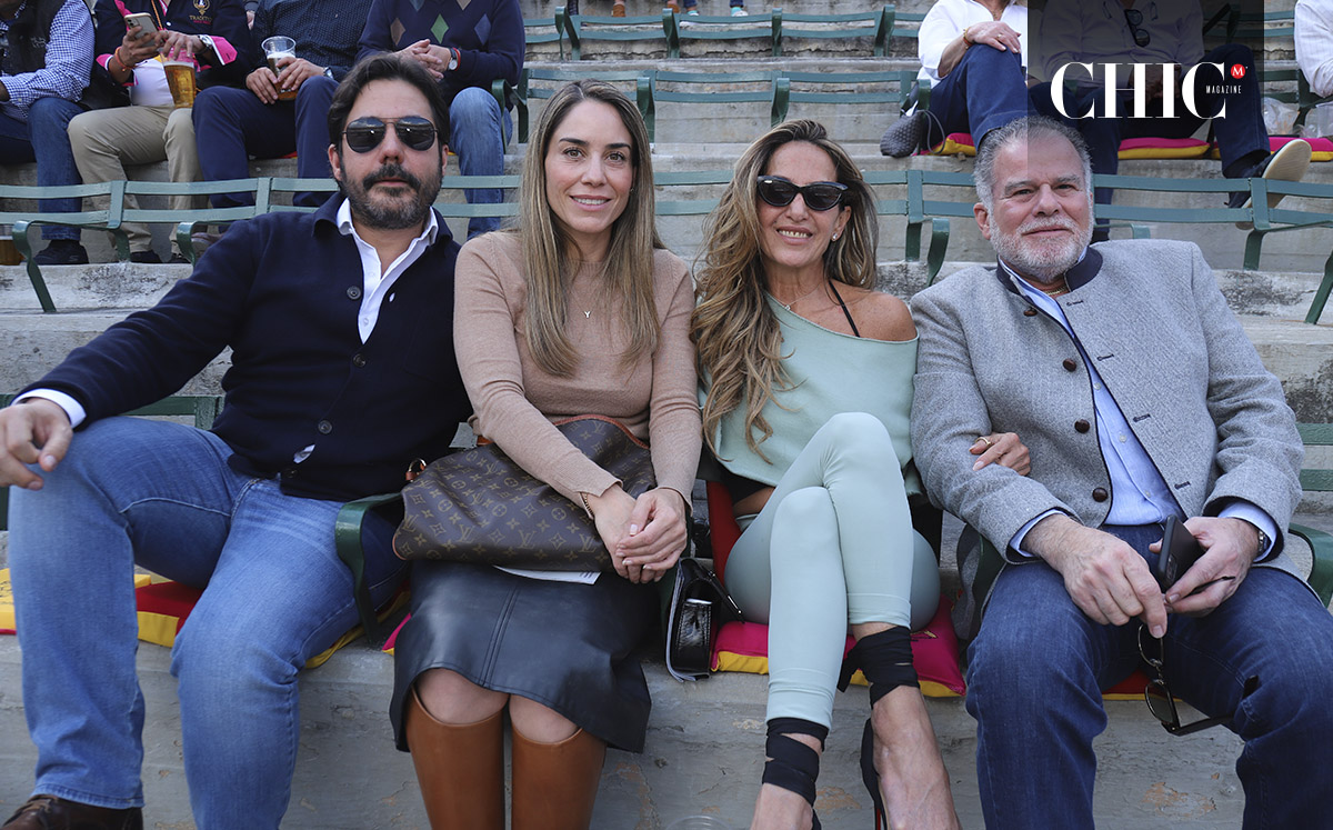 Juan Pablo Ramírez, Yvonne Claisse, Yalilee Mata y Memo Chapa