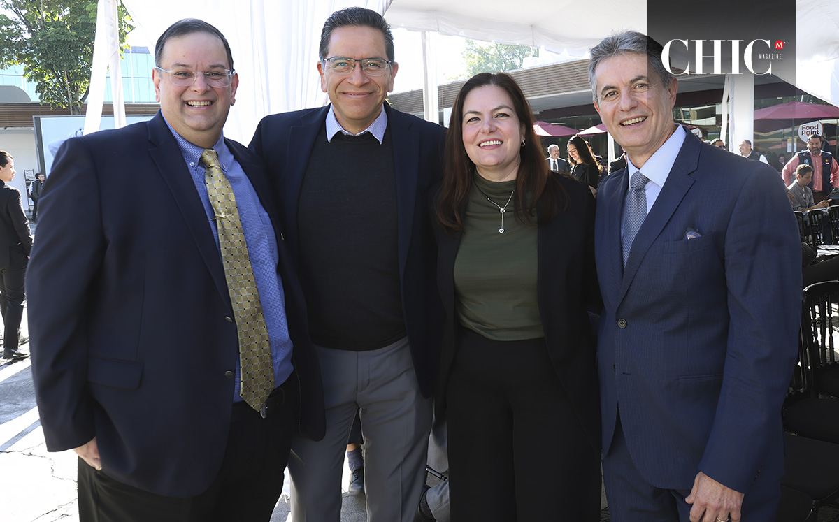 Kashif Ahmad, Santos Magala, Verónica Cabrera y Marcelo Mazariegos