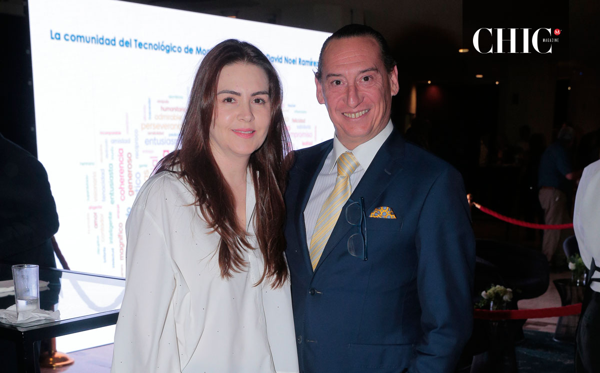 Maca Romo de Páez y Adrián Páez