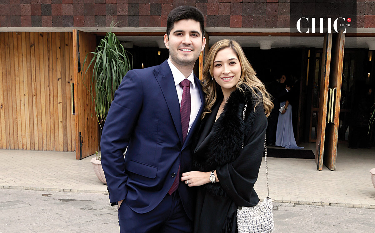 Óscar Cantú y Valeria Chapa
