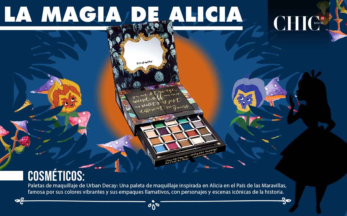 Paletas de maquillaje de Urban Decay: Una paleta de maquillaje inspirada en el País de las Maravillas