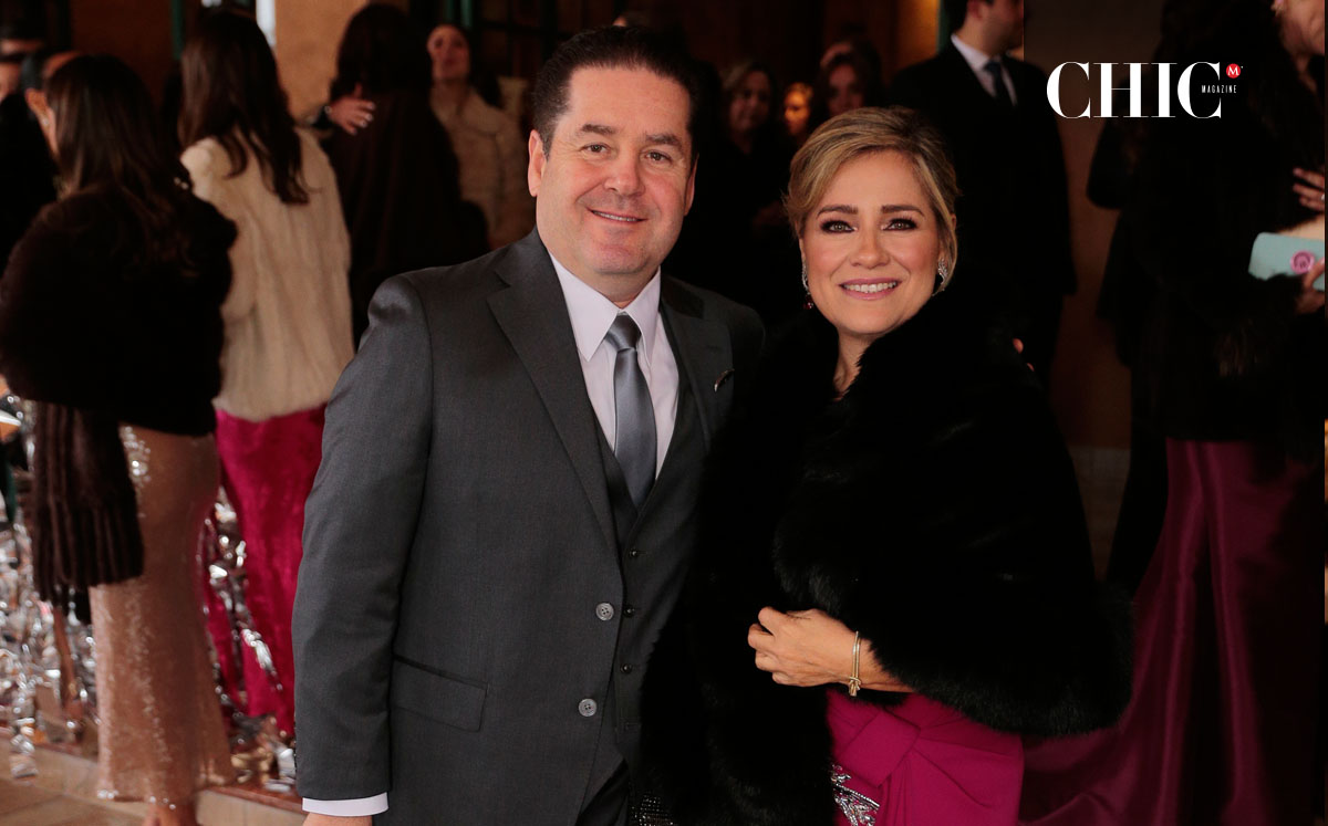 PAPÁS DEL NOVIO. Rodolfo Cañamar y Adriana Cañamar