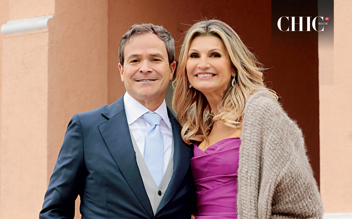 Papás de la novia. Amador Garza y Clarissa Cadena de Garza
