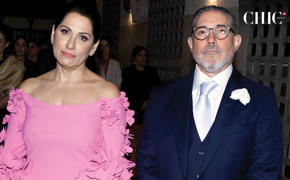 Papás de la novia. Margarita Monterrubio y Juan Ramón Hoyos