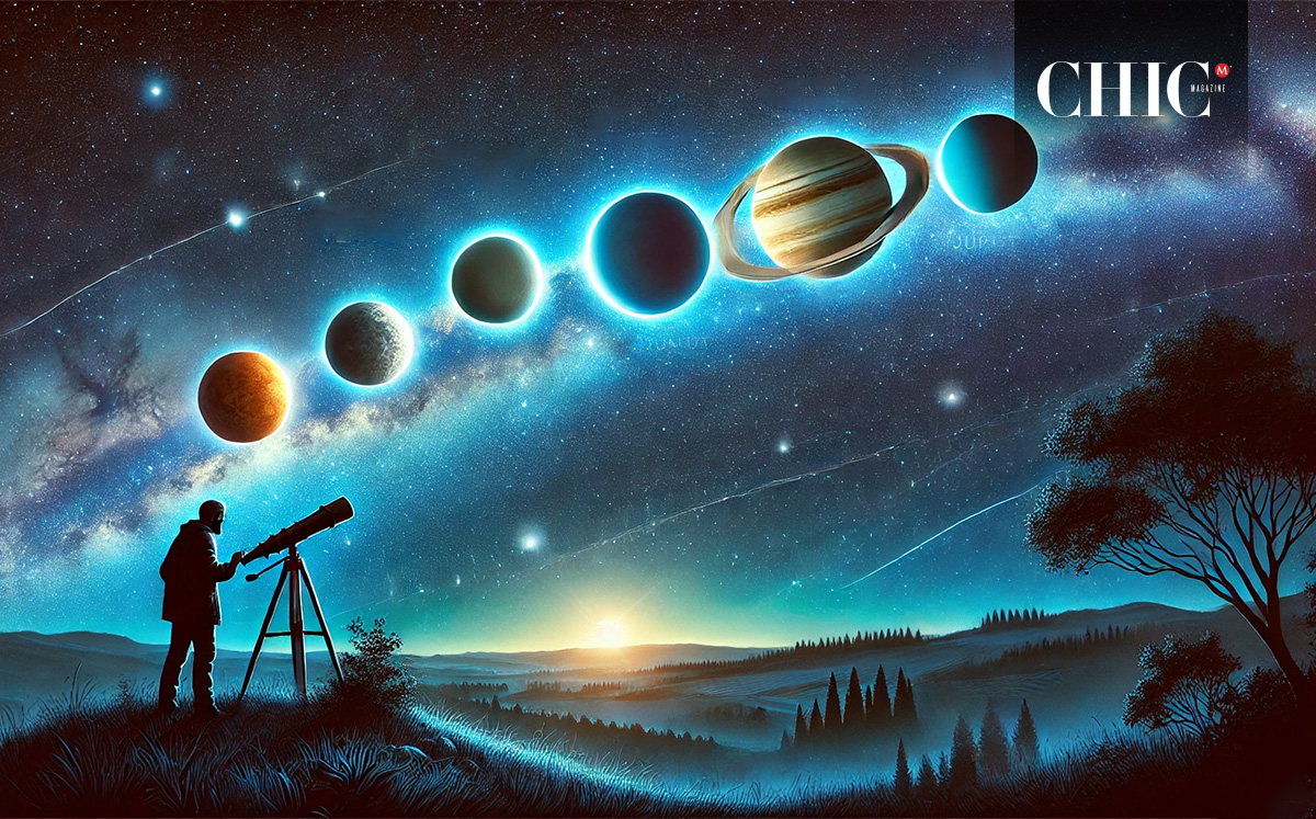 Cómo, cuándo y dónde ver la alineación de planetas (Chat GPT)