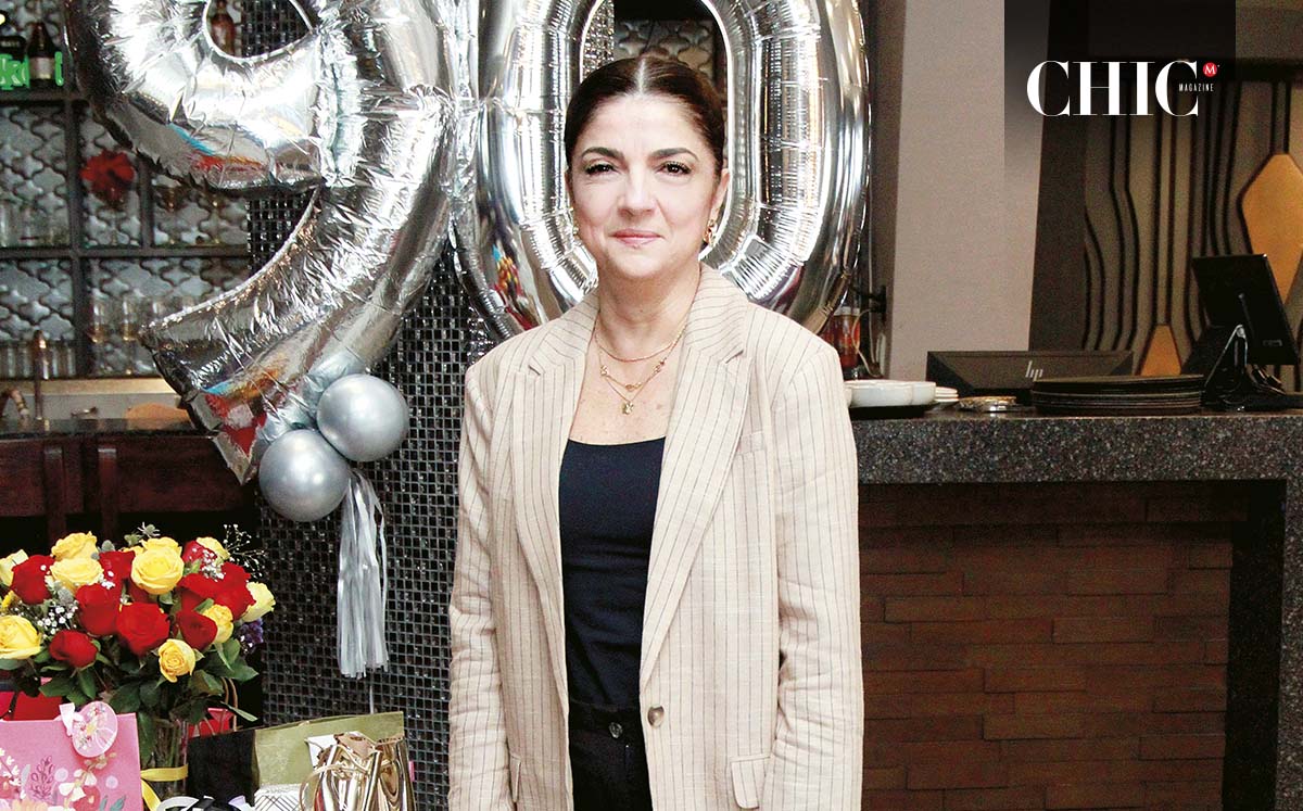 MARTHA HERRERA llegó puntual al Club Campestre Tampico
