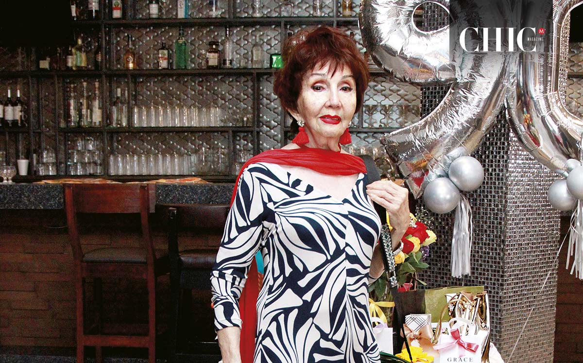 MARY GRACE GOODE disfrutó de un delicioso menú en el cumpleaños de Elsa Vázquez