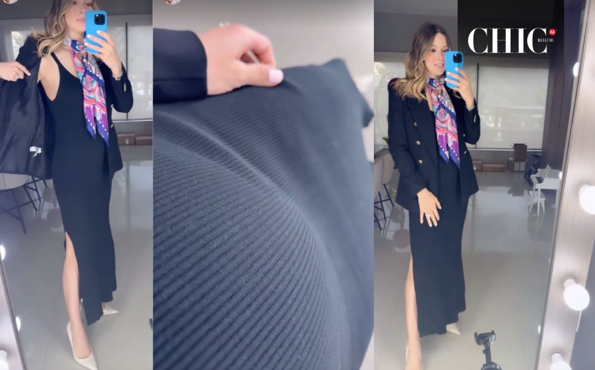 Vestido de Mariana Rodríguez (Instagram)