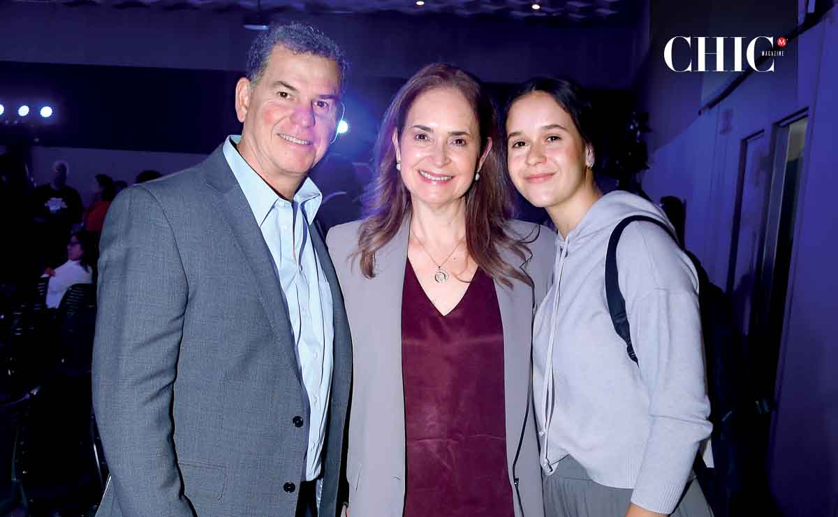 Fernando Elizondo, Ana Lucía de Elizondo y Mónica Elizondo / Fotos: Roberto Alvarado