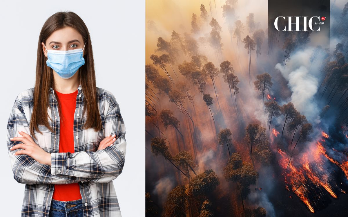 Las graves consecuencias a la salud por los incendios en Monterrey  (Freepik)