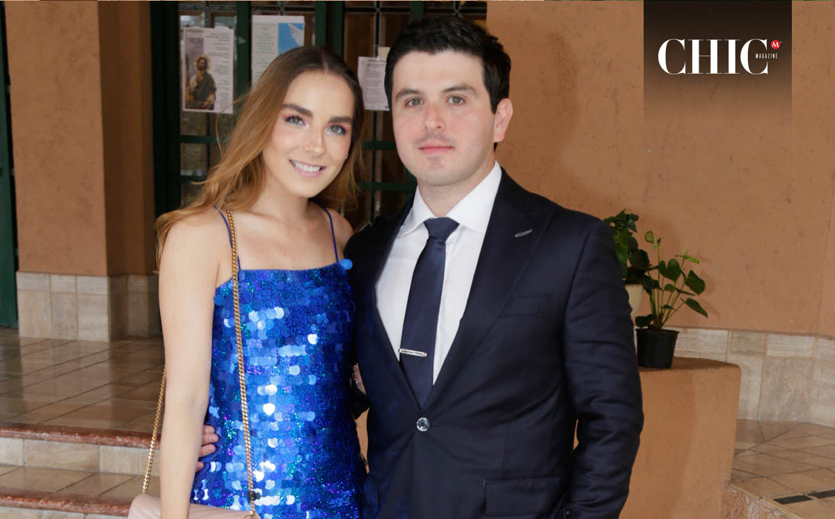 Katia Cavazos y Arturo Leal