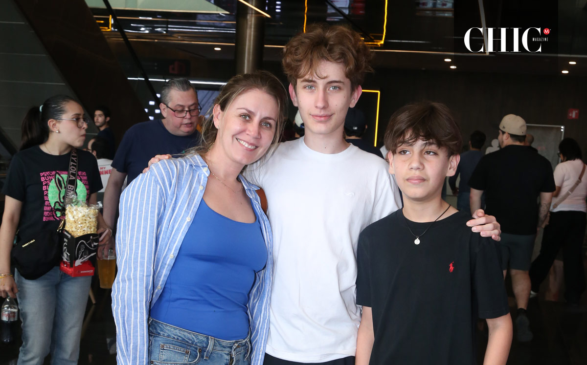 Lucy Melo, Francisco Sotres  y Leonardo Sotres