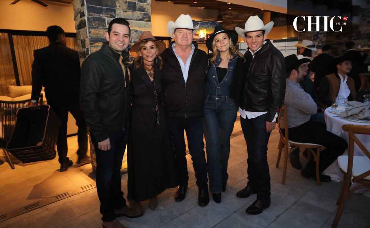 Marcelo Flores Serna, Raquel Serna de Flores, Miguel Ángel Flores Garza, Raquel Flores Serna y Miguel Ángel Flores Serna / Fotos: Cortesía