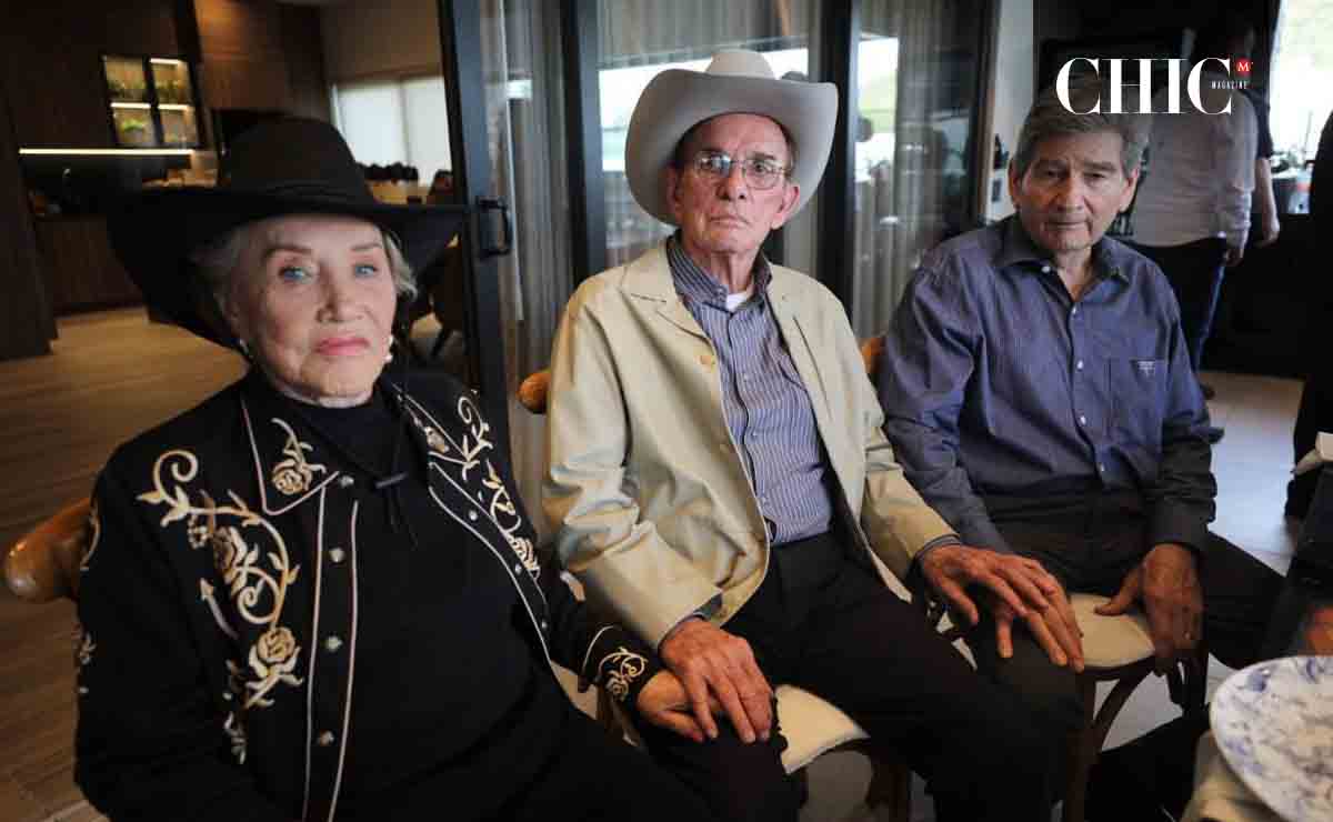 María de la Luz Garza Tamez, Don Florencio Flores Aguirre y Prisciliano Villarreal  / Fotos: Cortesía