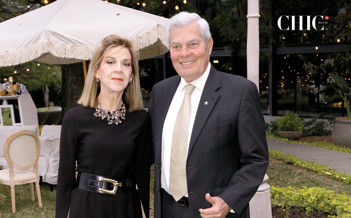 Mina Villarreal de Gustafson y Erick Gustafson