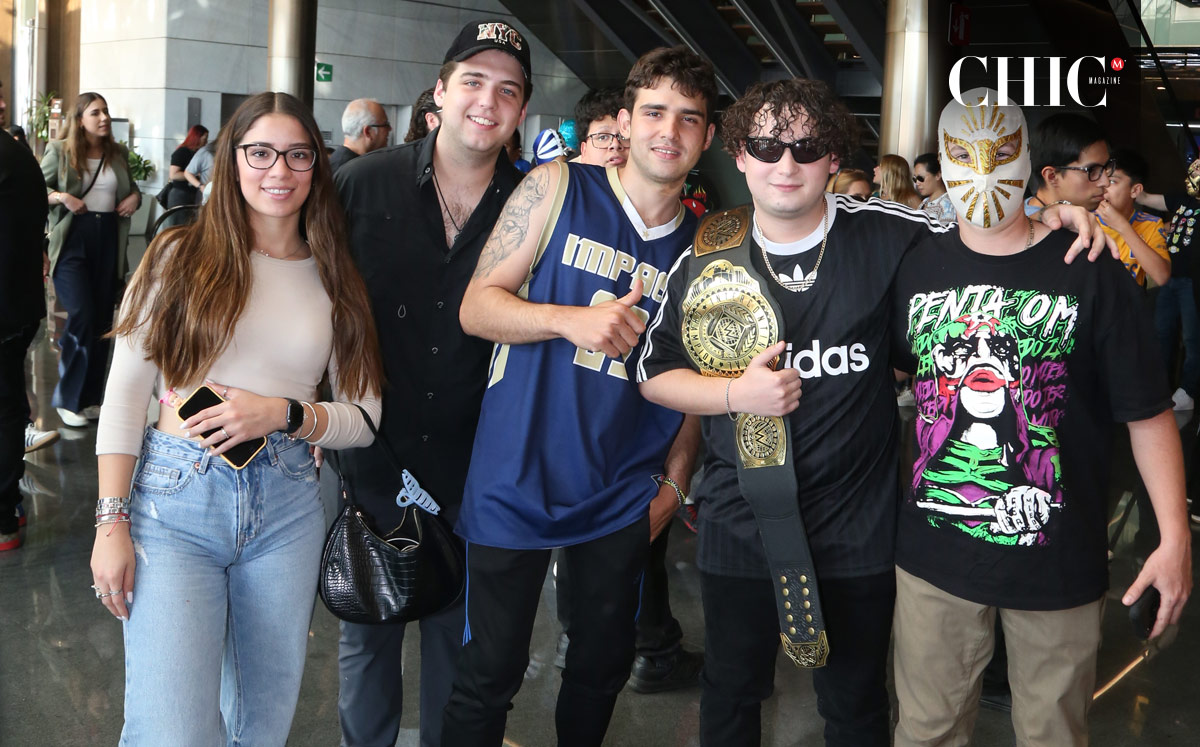 Monserrat Leza, Marcelo Sánchez, Alexander Alonso, Roberto Leal y Sebastián Leal