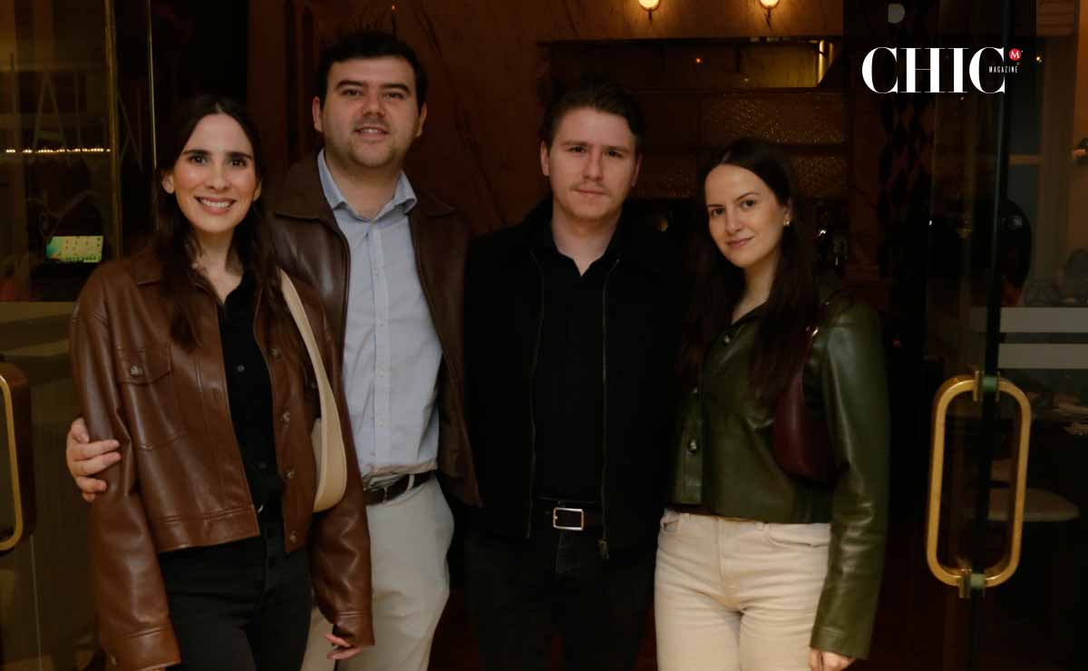 Natalia Vildosola, Alberto González, Roberto Marichalar y Catalina de la Garza / Fotos: Omar Valdez