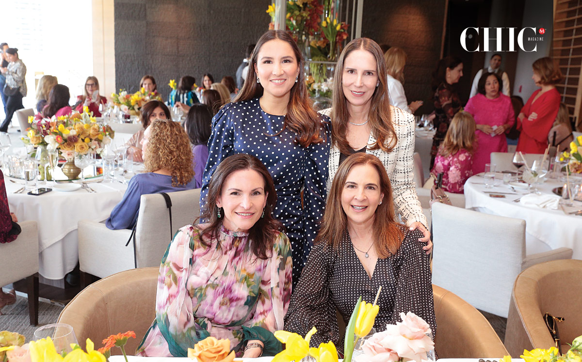 Regina Zavala, Alicia Rangel, Carmen Garza T y Lucía Elizondo