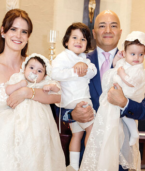 Familia Jelani González. Fotos: Cortesía Mónica Vite