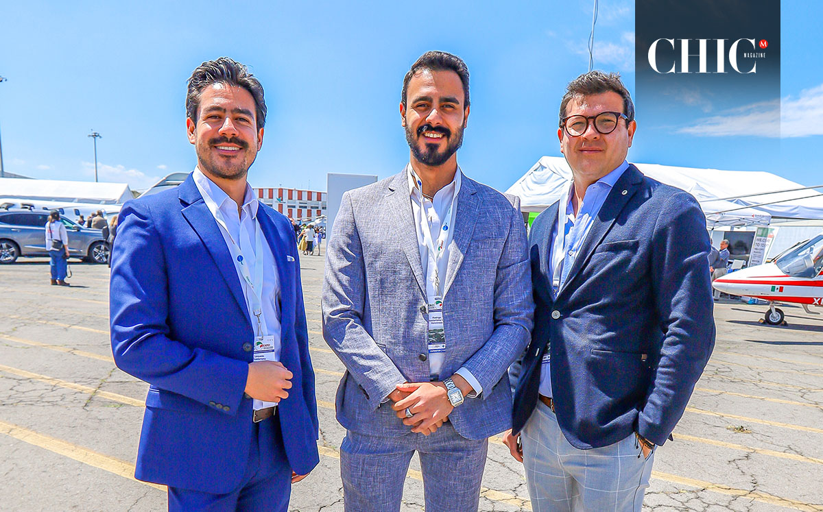 Javier Santini, Rodrigo Guadarrama  y Leopoldo Guadarrama (Edgar Segura)
