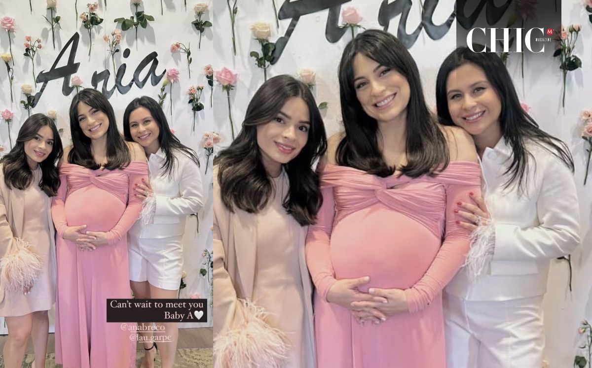 Look de Ana Brenda Contreras en su baby shower (Instagram)